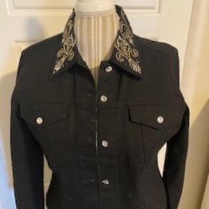 Christine Alexander jean jacket